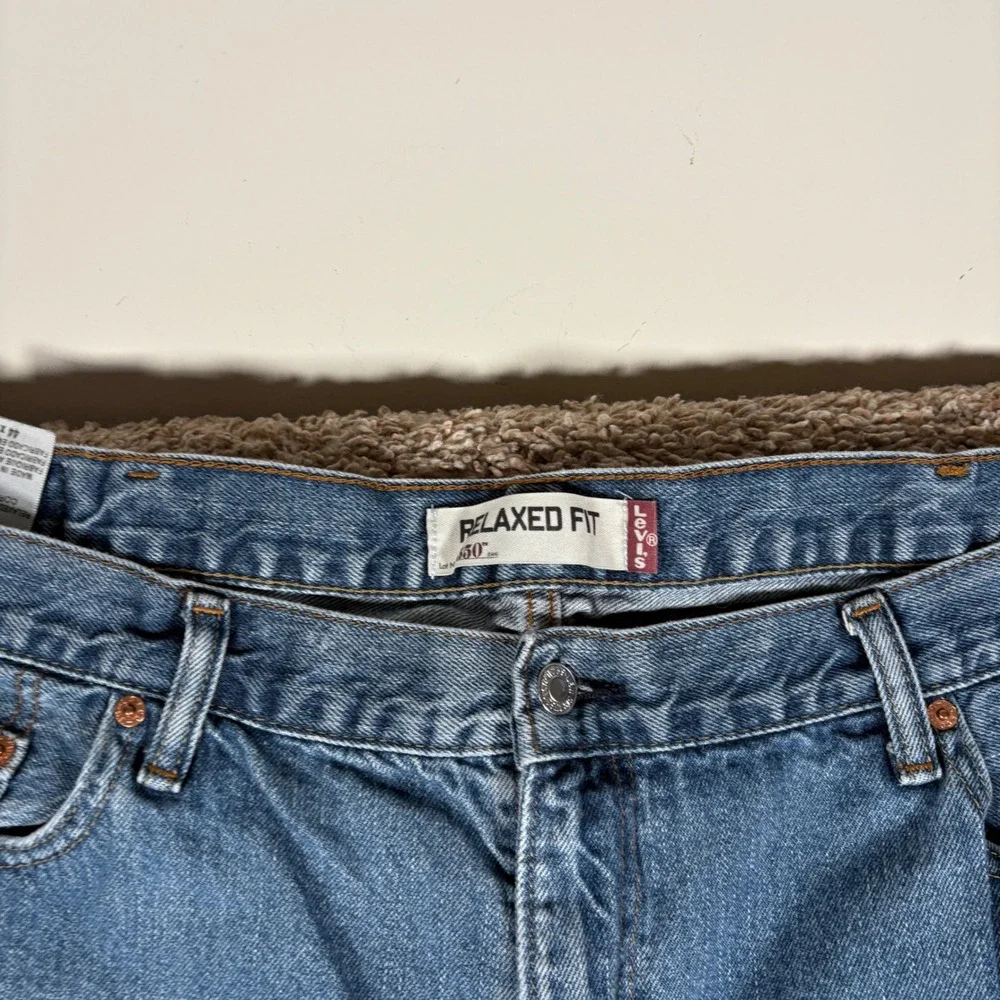 Levis 550 Relaxed Fit Jeans‎ Mens 44x30 (Fits 42x30) Tapered Leg Denim
